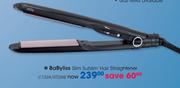 BaByliss Slim Sublim' Hair Straightener C132A/ST226E