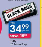 Tuffy 20 Refuse Bags-Per Roll  