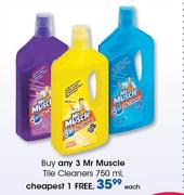 Mr Muscle Tile Cleaners-750ml Each