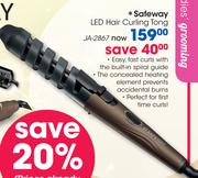 Safeway LED Hair Curling Tong JA-2867