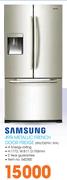Samsung 499L Metallic French Door Fridge(RF67DEPN1XFA)