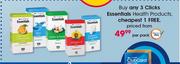Clicks Essentials Health Products-Per Pack