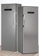 Whirlpool 260Ltr Upright Stainless Steel Freezer