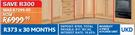 UKD Beverley 4-Piece Kitchen Unit