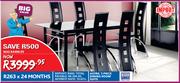 Design Plus Astril 7-Piece Dining Room Suite