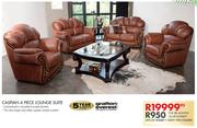 Caspian 4 Piece Lounge Suite