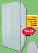 Pivot Shower Door And Panel Crome D04894-Each