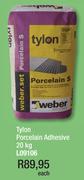Tylon Porcelain Adhesive L09106-20kg