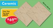 Ceramic Floor Tiles Tau Sand L09378-Per sqm