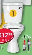 Astra/Melisa Close-Coupled Suite Front-Flushing S07833