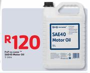 Pnp No Name SAE 40 Motor Oil-5Ltr