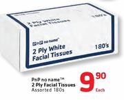 Pnp No Name 2 Ply Facial Tissues-180's