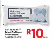 Pnp No Name Fabric Softener Concentrate-500ml