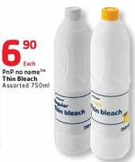 Pnp No Name Thin Bleach-750ml