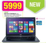 Acer Intel Core i3 Notebook E1572