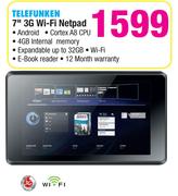 Telefunken 7" 3G Wi-Fi Netpad