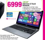 Acer Intel Core i3 Touch Notebook