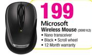 Microsoft Wireless Mouse 3000 V.2