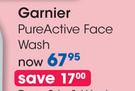 Garnier Pure Active Face Wash-Each