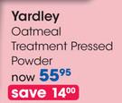 Yardley Oatmeal Treatment Pressed Powder-Each