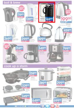 Clicks : Electrical & Home Savings (25 Feb - 23 Mar 2014), page 4