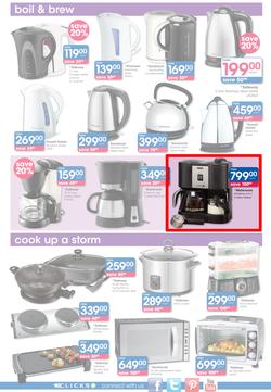 Clicks : Electrical & Home Savings (25 Feb - 23 Mar 2014), page 4