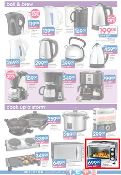 Clicks : Electrical & Home Savings (25 Feb - 23 Mar 2014), page 4