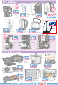 Clicks : Electrical & Home Savings (25 Feb - 23 Mar 2014), page 4
