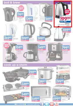 Clicks : Electrical & Home Savings (25 Feb - 23 Mar 2014), page 4