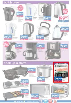 Clicks : Electrical & Home Savings (25 Feb - 23 Mar 2014), page 4