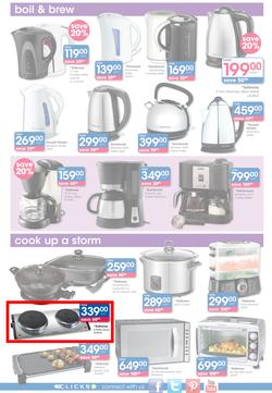 Clicks : Electrical & Home Savings (25 Feb - 23 Mar 2014), page 4