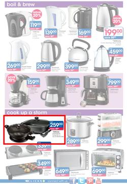 Clicks : Electrical & Home Savings (25 Feb - 23 Mar 2014), page 4