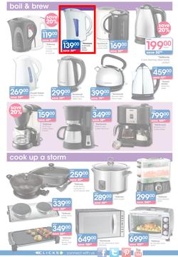Clicks : Electrical & Home Savings (25 Feb - 23 Mar 2014), page 4