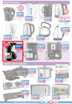 Clicks : Electrical & Home Savings (25 Feb - 23 Mar 2014), page 4