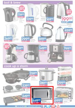 Clicks : Electrical & Home Savings (25 Feb - 23 Mar 2014), page 4