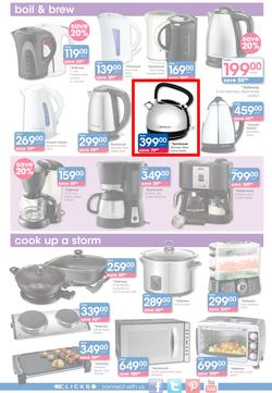 Clicks : Electrical & Home Savings (25 Feb - 23 Mar 2014), page 4