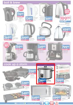 Clicks : Electrical & Home Savings (25 Feb - 23 Mar 2014), page 4