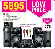 LG 5.2 Component System-ARX8500A