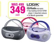 Logik CD/Radio(PCD 6203) Each