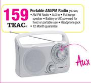 Teac Portable AM/FM Radio(PR-300)