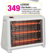 Logik 3 Bar Heater LT1800Q