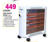Logik 4 Bar Quartz Heater CQ09