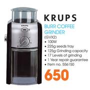 Krups Burr Coffee Grinder-GVX2