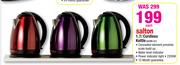 Salton 1.7L Cordless Kettle SCRK-01-Each