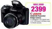 Canon Sx500 HS Powershot Bridge Camera