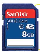 Sandisk 8GB SDHC