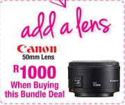  Canon 50mm Lens