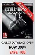 PS3 Call Of Duty Black Ops II Game