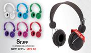 Stuff DJ Stereo Headphones-EA