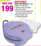 Baby Cakes Cake Pop Maker CP-12SA